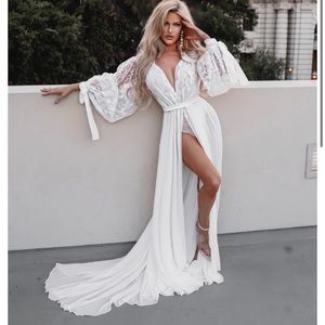 Inna Elsie Bridal Robe in XS
